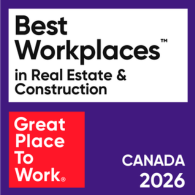 Centurion Named Best Workplace in Real Estate and Construction